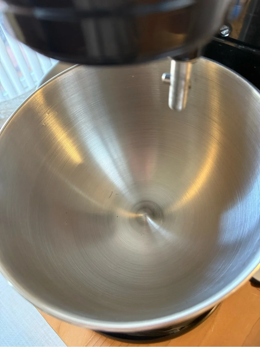 KitchenAid Black Stand Mixer with Stainless Steel Bowl